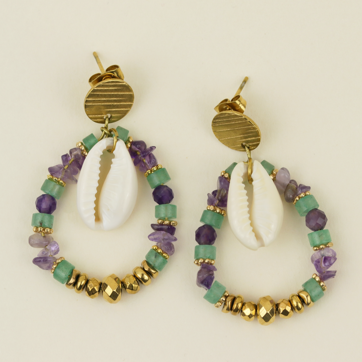 Boucles d'oreilles Mareva